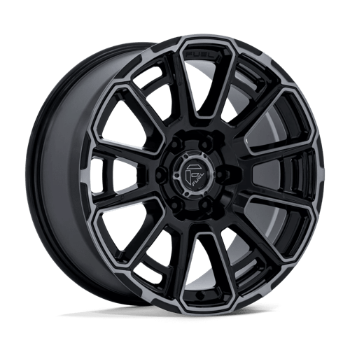 Fuel 1PC FC910 FOXHOUND 20x9 Gloss Black Dark Tinted Clear 6x135 20mm