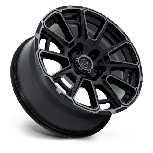 Fuel 1PC FC910 FOXHOUND 20x9 Gloss Black Dark Tinted Clear 6x135 20mm