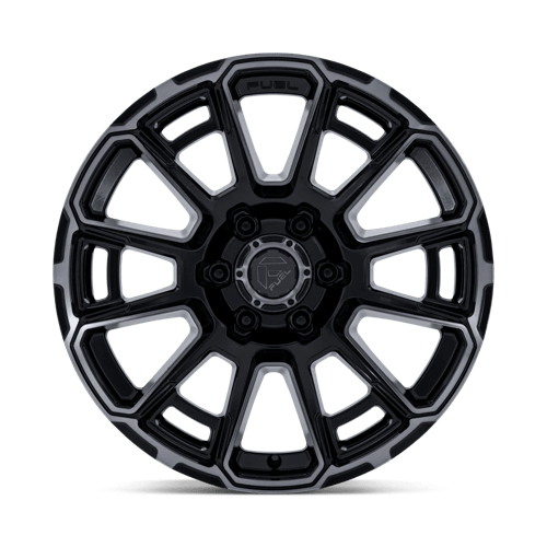 Fuel 1PC FC910 FOXHOUND 20x9 Gloss Black Dark Tinted Clear 6x135 20mm