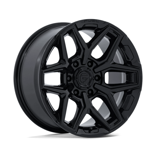Fuel 1PC FLUX 17x9 Gloss Black 6x135 -12mm
