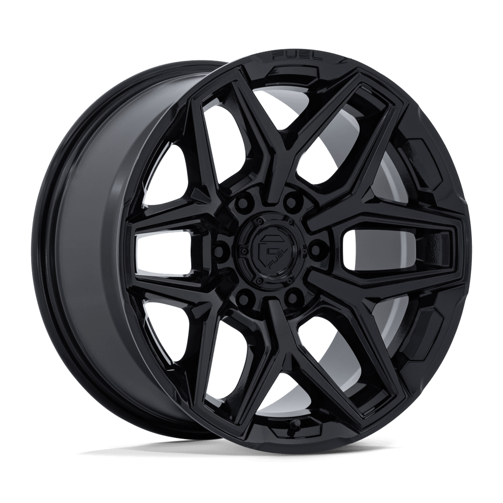 Fuel 1PC FLUX 17x9 Gloss Black 6x135 -12mm