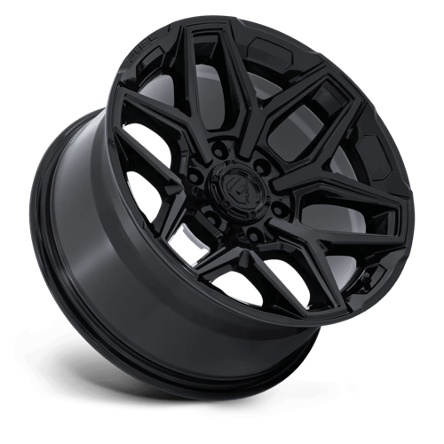 Fuel 1PC FLUX 17x9 Gloss Black 6x135 -12mm