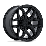 Fuel 1PC FLUX 17x9 Gloss Black 6x135 1mm