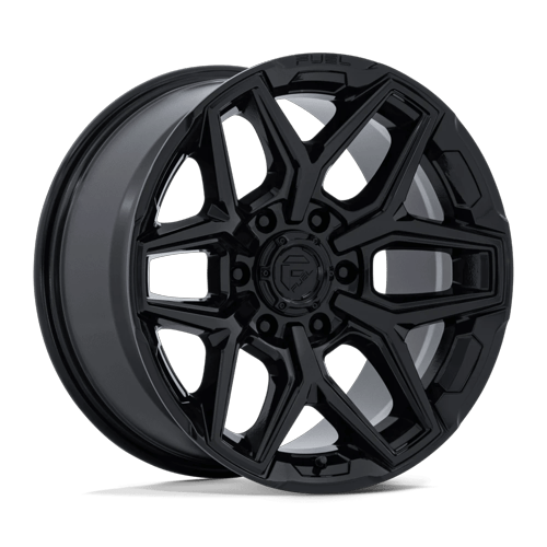 Fuel 1PC FLUX 17x9 Gloss Black 6x135 1mm