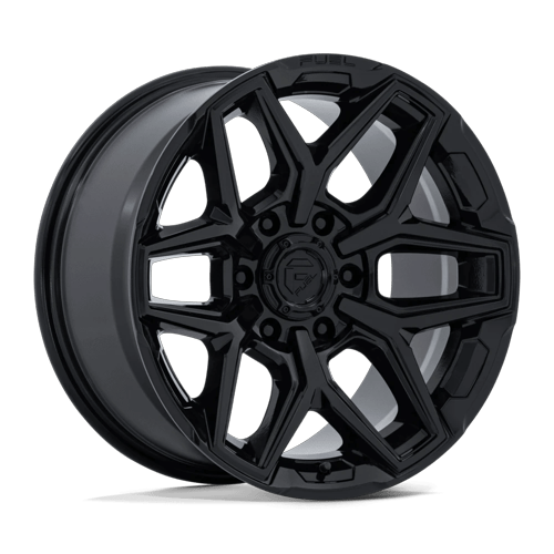 Fuel 1PC FLUX 18x9 Gloss Black 6x135 1mm