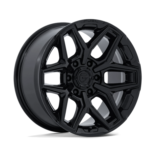 Fuel 1PC FLUX 18x9 Gloss Black 6x135 1mm
