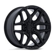 Fuel 1PC FLUX 20x9 Gloss Black 6x135 20mm