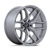 Fuel 1PC FLUX 20x9 Platinum 6x135 20mm