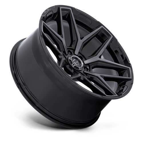 Fuel 1PC FLUX 18x9 Gloss Black Brush Fc Gray Dddt 6x135 1mm