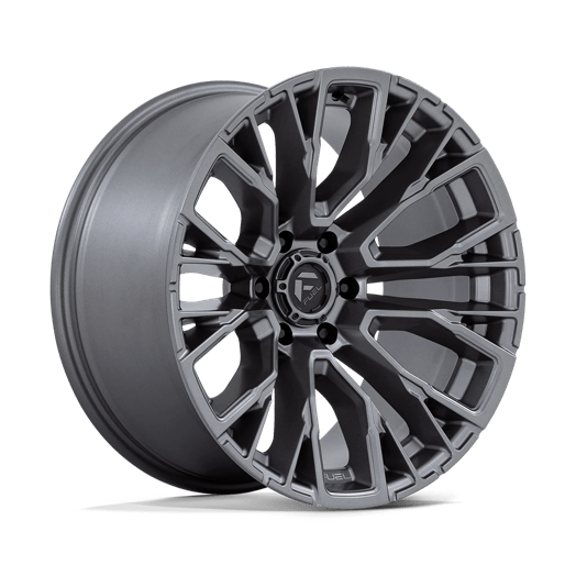 Fuel 1PC D848 REBAR 17x9 Matte Gunmetal 6x135 -12mm