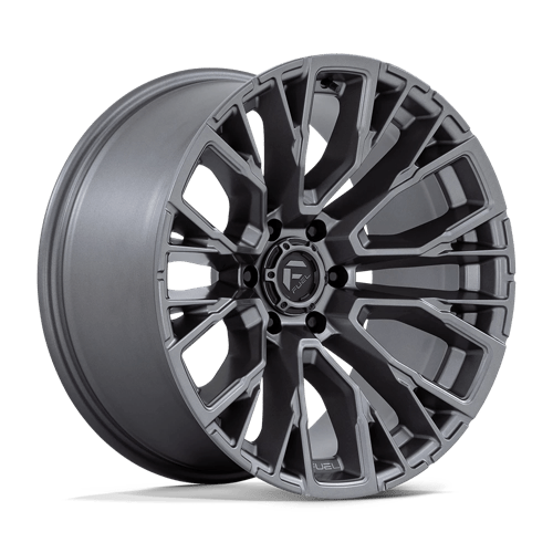 Fuel 1PC D848 REBAR 17x9 Matte Gunmetal 6x135 1mm
