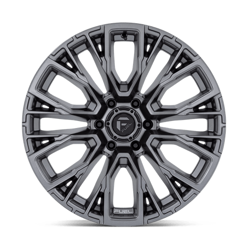 Fuel 1PC D848 REBAR 17x9 Matte Gunmetal 6x135 -12mm