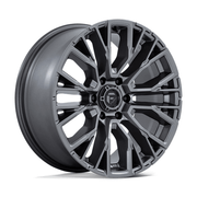 Fuel 1PC D848 REBAR 20x9 Matte Gunmetal 6x135 20mm