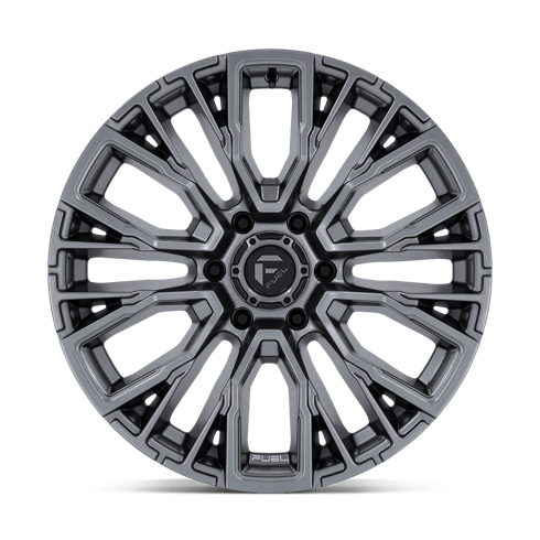 Fuel 1PC D848 REBAR 20x9 Matte Gunmetal 6x135 20mm