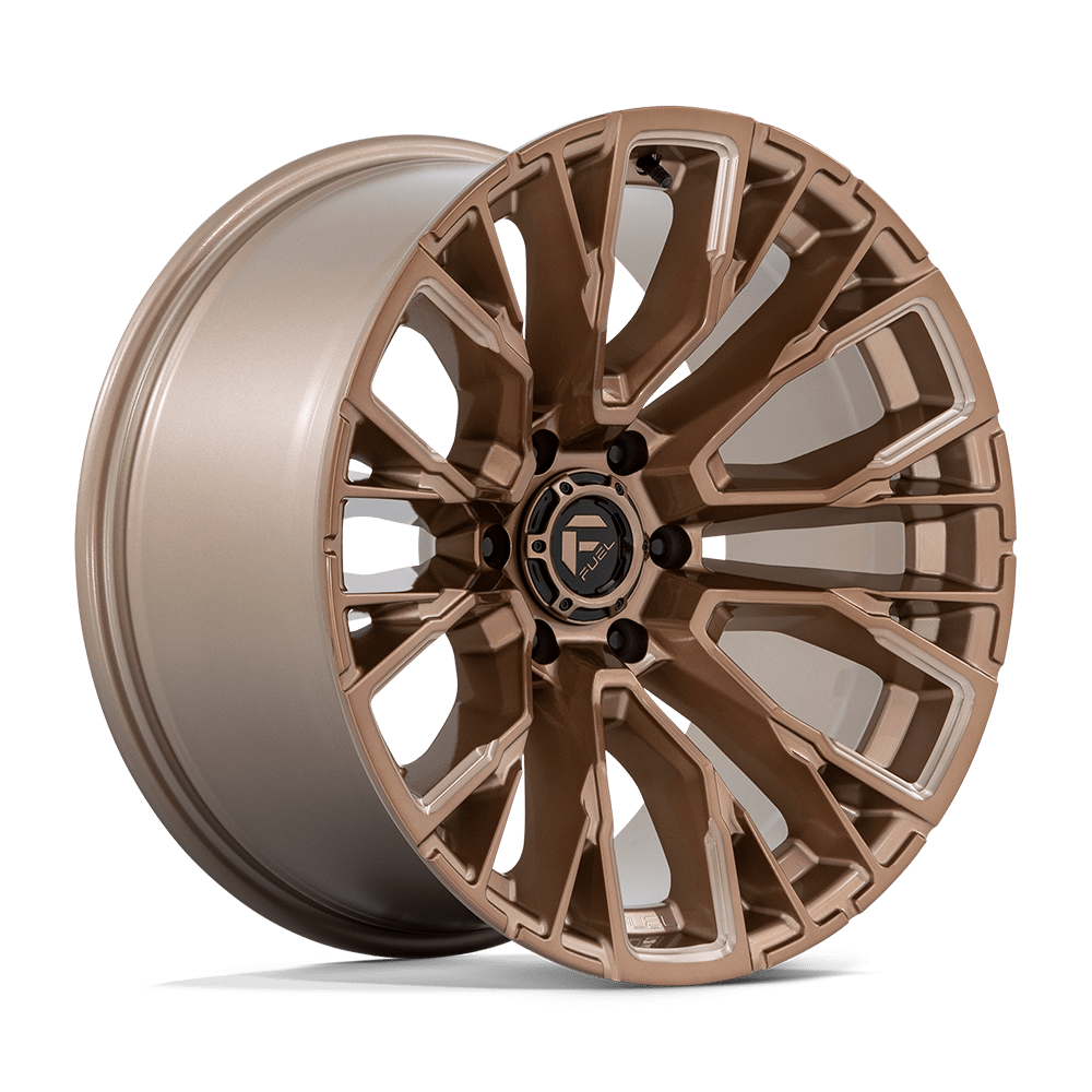Fuel 1PC D850 REBAR 17x9 Platinum Bronze Milled 6x135 -12mm