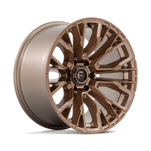 Fuel 1PC D850 REBAR 17x9 Platinum Bronze Milled 6x135 -12mm