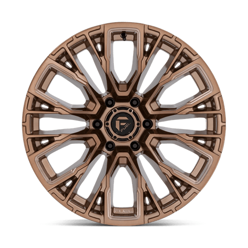 Fuel 1PC D850 REBAR 20x9 Platinum Bronze Milled 6x135 20mm