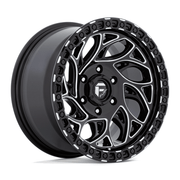 Fuel 1PC D840 RUNNER OR 17x9 Gloss Black Milled 6x135 1mm