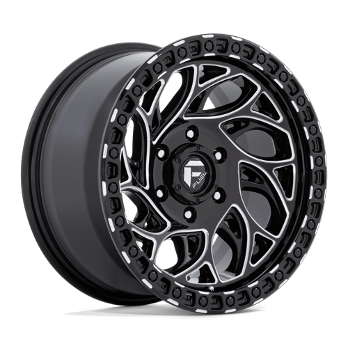 Fuel 1PC D840 RUNNER OR 17x9 Gloss Black Milled 6x135 1mm