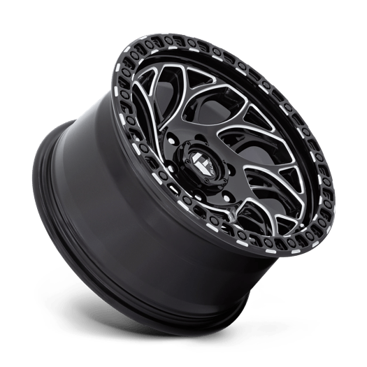 Fuel 1PC D840 RUNNER OR 17x9 Gloss Black Milled 6x135 -12mm