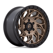 Fuel 1PC D841 RUNNER OR 17x9 Bronze W/ Black Ring 6x135 -12mm