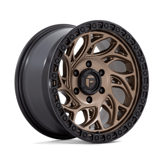 Fuel 1PC D841 RUNNER OR 20x9 Bronze W/ Black Ring 6x135 20mm