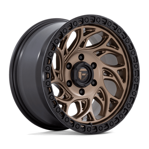 Fuel 1PC D841 RUNNER OR 17x9 Bronze W/ Black Ring 6x135 1mm