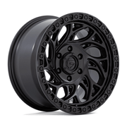 Fuel 1PC D852 RUNNER OR 17x9 Blackout 6x135 1mm