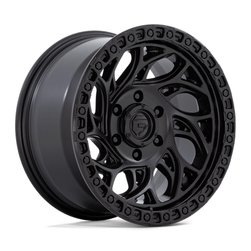 Fuel 1PC D852 RUNNER OR 17x9 Blackout 6x135 1mm