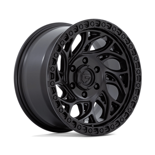 Fuel 1PC D852 RUNNER OR 18x9 Blackout 6x135 -12mm