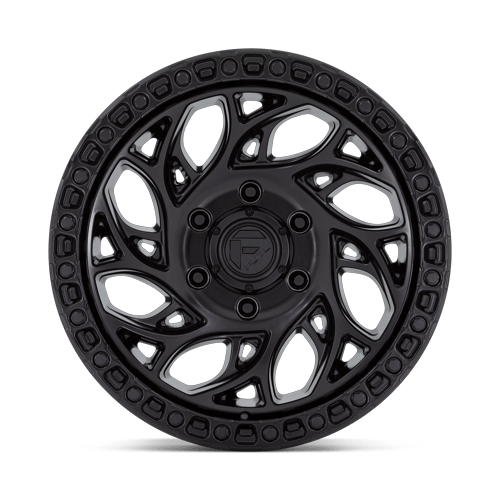 Fuel 1PC D852 RUNNER OR 18x9 Blackout 6x135 1mm