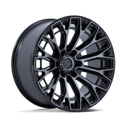 Fuel 1PC FC882 TRAX 17x9 Gloss Black Machined Face Dtcc 6x135 20mm