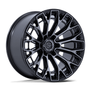 Fuel 1PC FC882 TRAX 18x9 Gloss Black Machined Face Dtcc 6x135 1mm