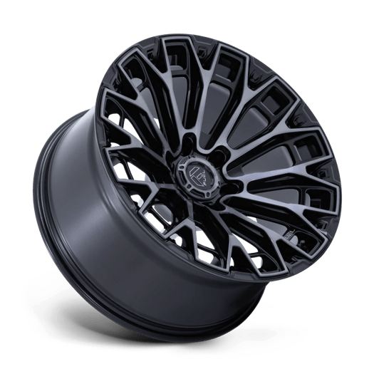 Fuel 1PC FC882 TRAX 17x9 Gloss Black Machined Face Dtcc 6x135 20mm