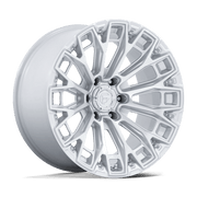 Fuel 1PC FC882 TRAX 17x9 Gloss Silver W/ Machined Face 6x135 1mm