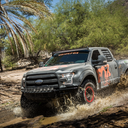Fox 17-18 Ford F-250 4WD 2.0 Performance Series 9.6in. Smooth Body IFP Front Shock / 4-5in Lift