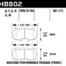 Hawk 16-17 Ford Mustang HP+ Street Front Brake Pads