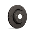 Hawk Talon 2015 Ford Mustang V Brembo Package Drilled and Slotted Front Brake Rotor Set