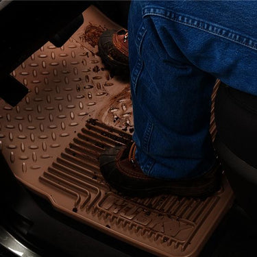 Husky Liners 04-09 Ford F-150 Custom Fit Heavy Duty Black Front Floor Mats