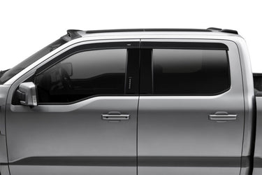 Husky Liners 15-24 Ford F-150 (Incl. Raptor/Lightning) Ventvisor Low Profile (4pc) - Smoke