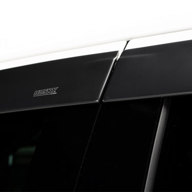 Husky Liners 15-25 Ford F-150 CC & 17-25 F-250/350/450 SD CC Ventvisor Low Pro (4pc) - Matte Blk
