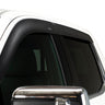 Husky Liners 15-25 Ford F-150 CC & 17-25 F-250/350/450 SD CC Ventvisor Low Pro (4pc) - Matte Blk