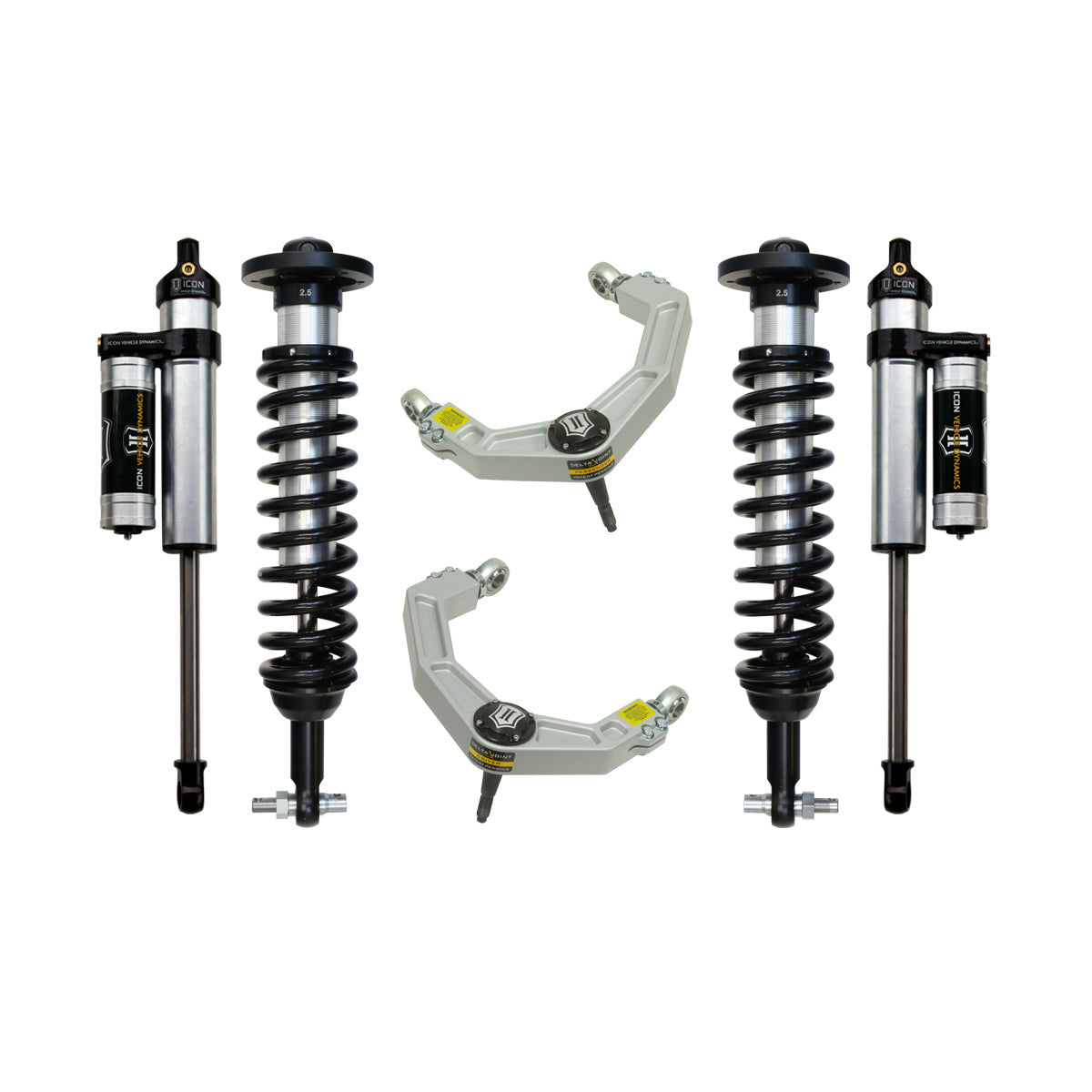ICON K93063 Stage 3 suspension system with billet UCA