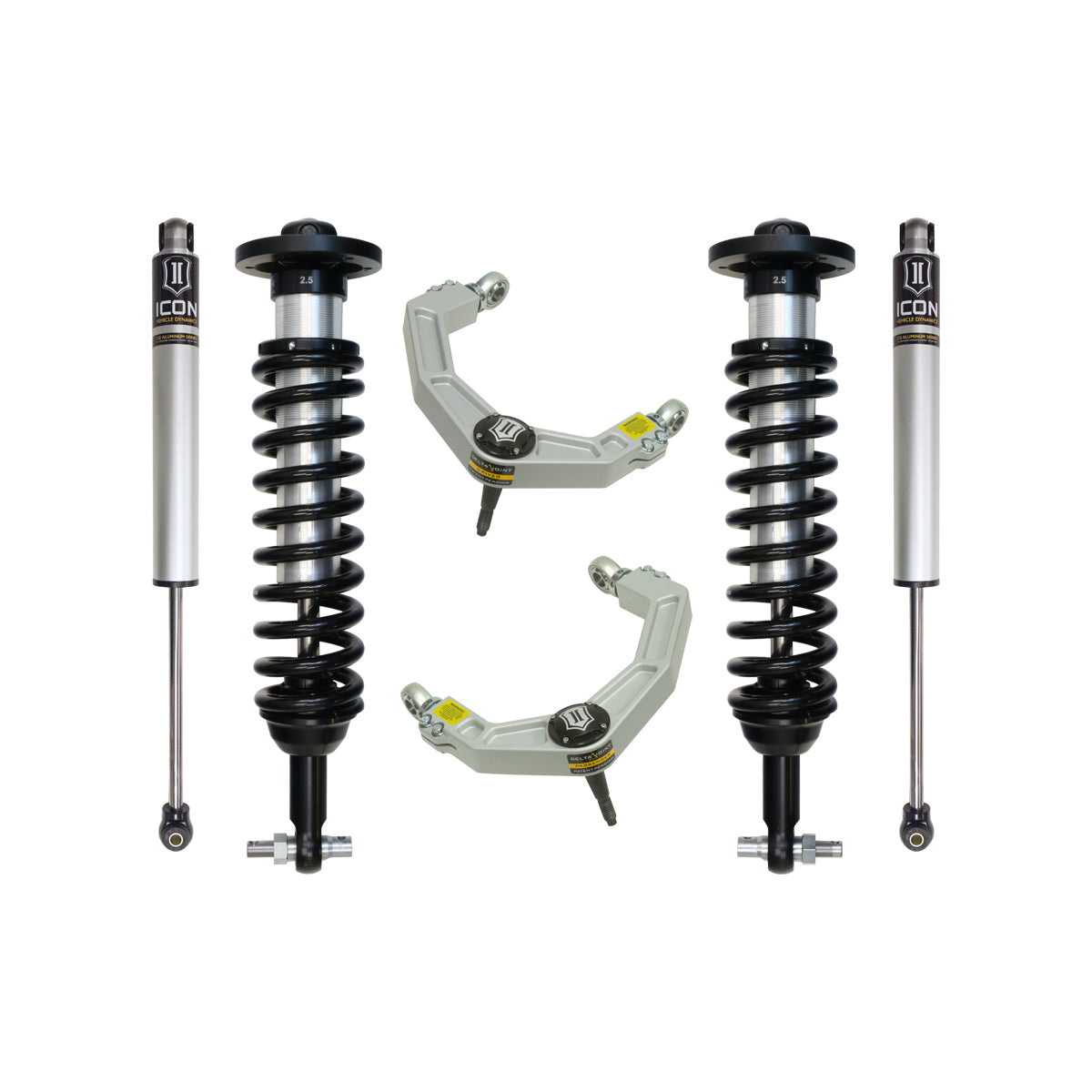 ICON K93092 Stage 2 suspension system with billet UCA