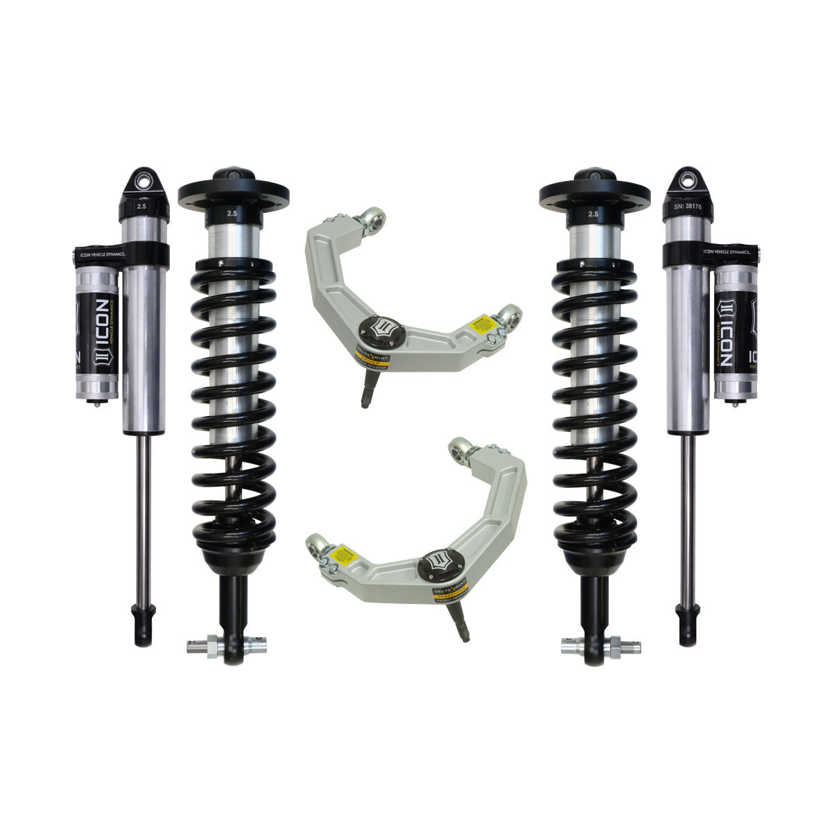 ICON K93093 Stage 3 suspension system with billet UCA