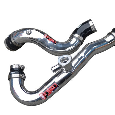 Injen 15-19 Ford Mustang 2.3L EcoBoost Aluminum Intercooler Piping Kit - Wrinkle Red