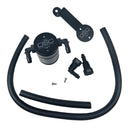 J&L 05-10 Ford Mustang GT/Bullitt/Saleen Passenger Side Oil Separator 3.0 - Black Anodized