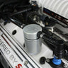J&L 07-14 Ford Mustang GT500 Passenger Side Oil Separator 3.0 - Clear Anodized