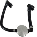 J&L 2018-2023 Ford Mustang GT Passenger Side Oil Separator 3.0 - Clear Anodized