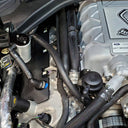 J&L 2020-2022 Ford Mustang GT500 Passenger Side Oil Separator 3.0 - Clear Anodized